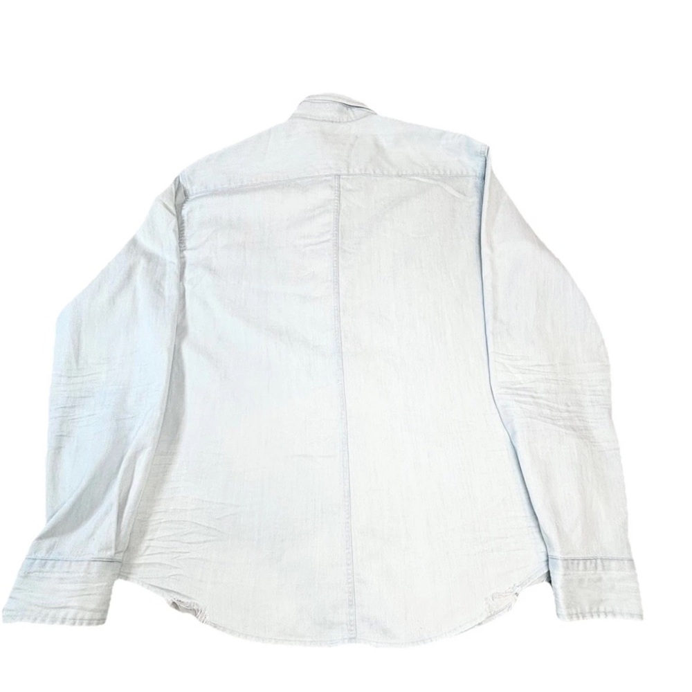 Frank & Eileen‎ Luke Shirt Chambray Button Up Men’s Small Blue - Picture 3 of 16